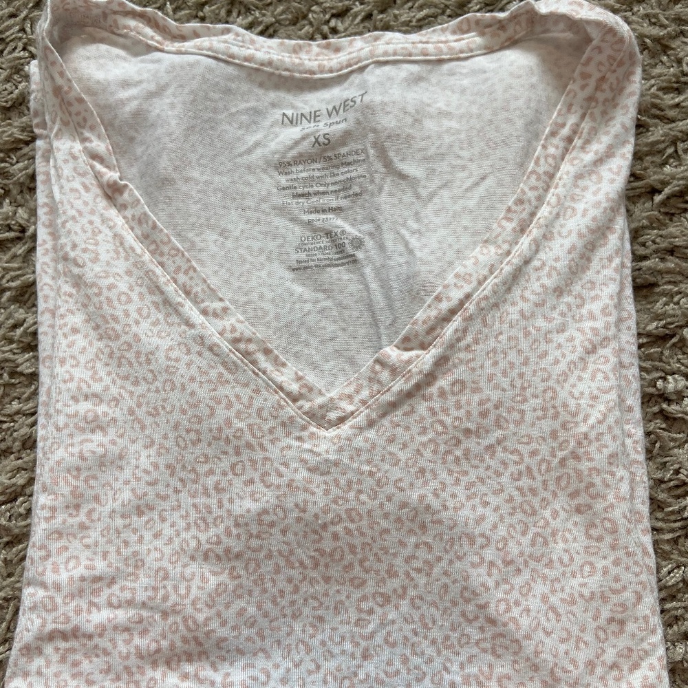 Nine West soft spun tee